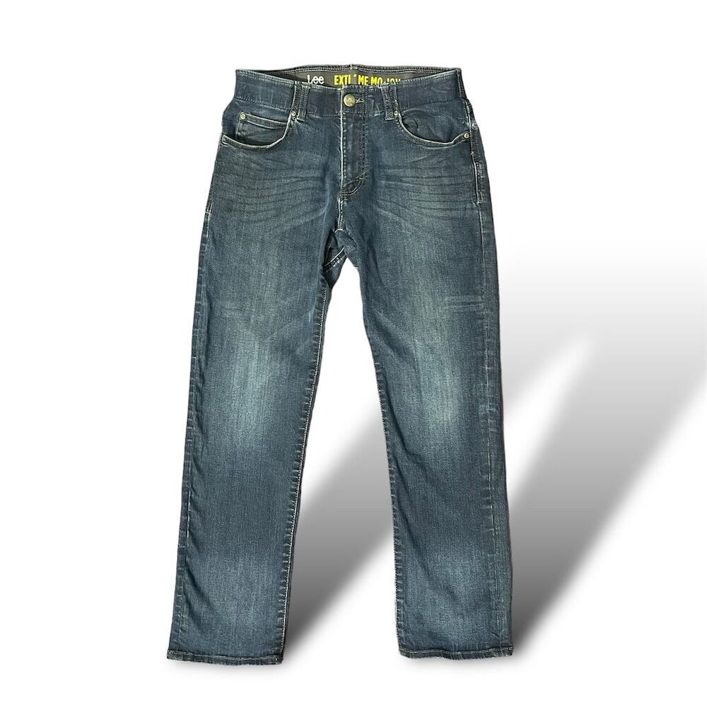 Lee Men's Slim Fit Denim Jeans Blue Size 32x30